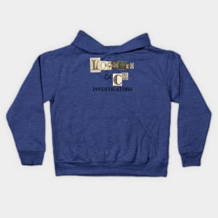 Lockwood & Co: Investigators - Cutout Letter Kids Hoodie